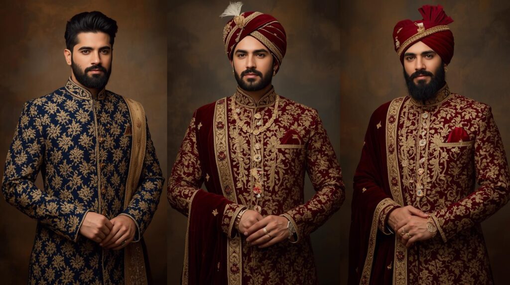 Royal Indian Fashion: Timeless Charm of Sherwanis & Embroidery