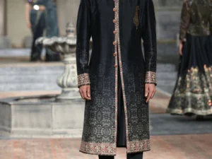 Velvet Sherwani