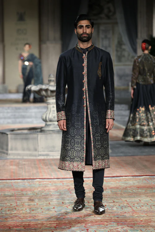 Velvet Sherwani